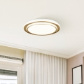Eglo - Luminária de teto LED 36W/230V 2700/4000/6500K Ø 49 cm dourado