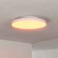 Eglo - Luminária de teto LED RGBW dimável LED/22,4W/230V ZigBee