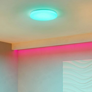 Eglo - Luminária de teto LED RGBW dimerizável LED/20W/230V 2700-6500K Ø 43 cm