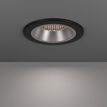 Eglo - Luminária encastrada de tecto LED RGBW dimerizável para casa de banho LED/4,8W/230V 2700-6500K IP44 preto