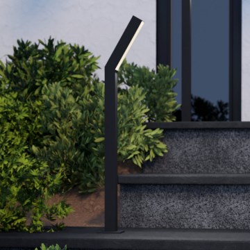 Eglo - Luminária exterior LED 2xLED/4,5W/230V IP44 preta