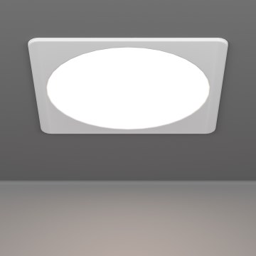 Eglo - Luminária LED embutida para tecto/18,5W/230V 2700/4000/6500K 21,6x21,6 cm branca