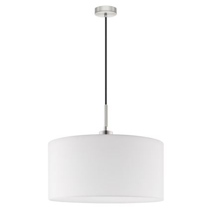 Eglo - Lustre LED suspenso em cabo TUNJA 1xE27/60W/230V branco