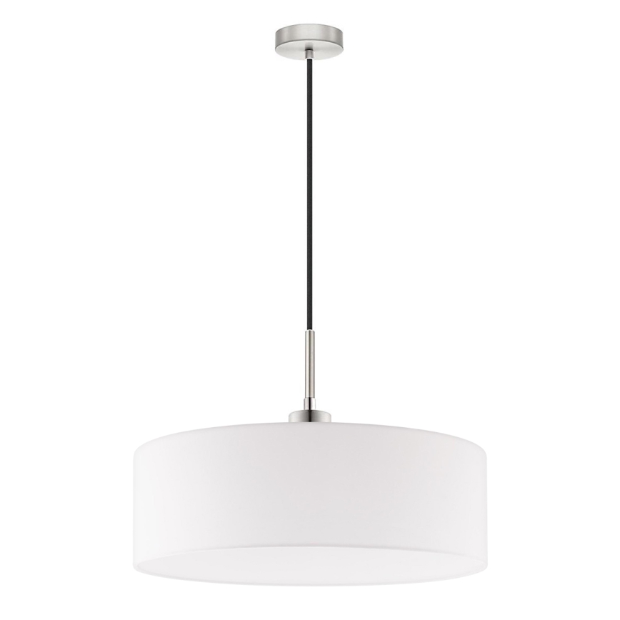 Eglo - Lustre LED suspenso em cabo TUNJA 1xE27/60W/230V branco