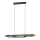 Eglo - Lustre LED dimerizável suspenso por cabo 2xLED/13W/230V + LED/16W preto/castanho