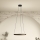 Eglo - Lustre LED dimerizável suspenso por cabo com sensor de movimento 2xLED/25W/230V 2200-6500K Ø 80 cm castanho