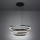 Eglo - Lustre LED dimerizável suspenso por cabo LED/50W/230V 2200-6500K preto + controlo remoto