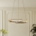 Eglo - Lustre LED dimerizável suspenso por cabo LED/60W/230V 2200-6500K dourado + controlo remoto