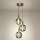 Eglo - Lustre LED regulável LED/5W/230V + 2xLED/6,5W + 3xLED/1,6W 2200-6500K dourado
