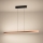 Eglo - Lustre LED regulável suspenso por cabo LED/30W/230V 2200-6500K dourado + controlo remoto