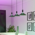 Eglo - Lustre LED RGBW regulável suspenso por cabo 3xLED/7,5W/230V 2700-6500K preto