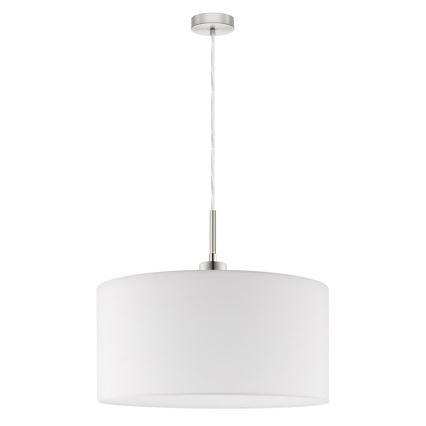 Eglo - Lustre LED suspenso com cabo TUNJA 1xE27/60W/230V branco