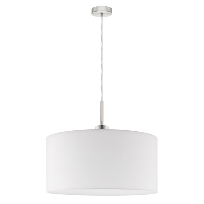Eglo - Lustre LED suspenso com cabo TUNJA 1xE27/60W/230V branco