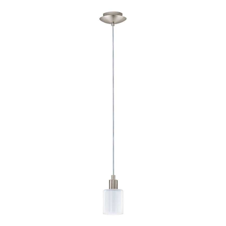 Eglo - Lustre LED suspenso em cabo MY CHOICE 1xE14/4W/230V cromo mate/branco