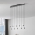 Eglo - Lustre LED suspenso por cabo 10xLED/2,6W/230V 2200/3000/4000K cromado brilhante