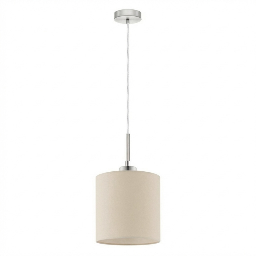 Eglo - Lustre LED suspenso TUNJA 1xE27/60W/230V, creme