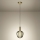Eglo - Lustre pendente dimerizável em cabo LED/5,5W/230V + LED/1,6W dourado