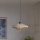 Eglo - Lustre pendente em cabo 1xE27/40W/230V creme