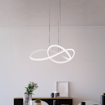Eglo - Lustre pendente LED dimerizável em cabo LED/40W/230V 2200-6500K branco + controlo remoto