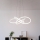 Eglo - Lustre pendente LED dimerizável suspenso por cabo LED/48,7W/230V 2200-6500K branco + comando remoto