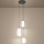 Eglo - Lustre pendente LED regulável em cabo LED/7W/230V + 2xLED/5,5W + 3xLED/1,6W 2200-6500K preto cromado