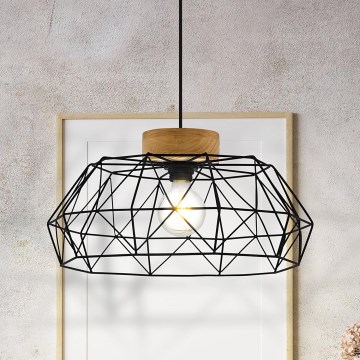 Eglo - Lustre suspenso com cabo 1xE27/60W/230V