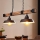 Eglo - Lustre suspenso com corrente 2xE27/60W/230V
