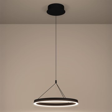 Eglo - Lustre suspenso dimerizável em cabo LED/34,5W/230V 2200-6500K preto + controlo remoto