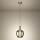 Eglo - Lustre suspenso LED dimável com cabo LED/6W/230V + LED/1,6W dourado