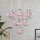 Eglo - Lustre suspenso por cabo 10xE27/60W/230V cromo brilhante/vidro transparente