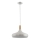 Eglo - Lustre suspenso por cabo 1xE27/40W/230V, diâmetro 40 cm, prateado