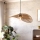 Eglo - Lustre suspenso por cabo 1xE27/42W/230V 56 cm castanho/preto