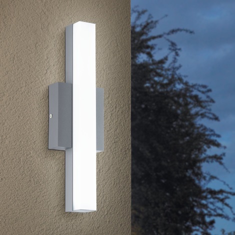 Eglo - Luz de exterior LED 1xLED/8W/230V IP44