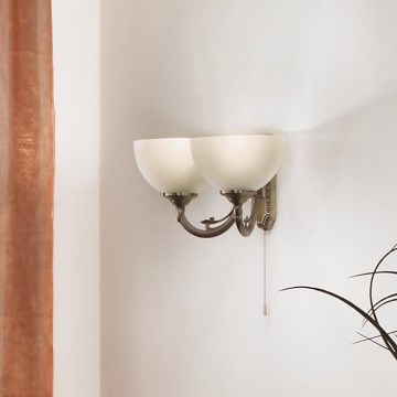 EGLO - Luz de parede 2xE14/40W/230V