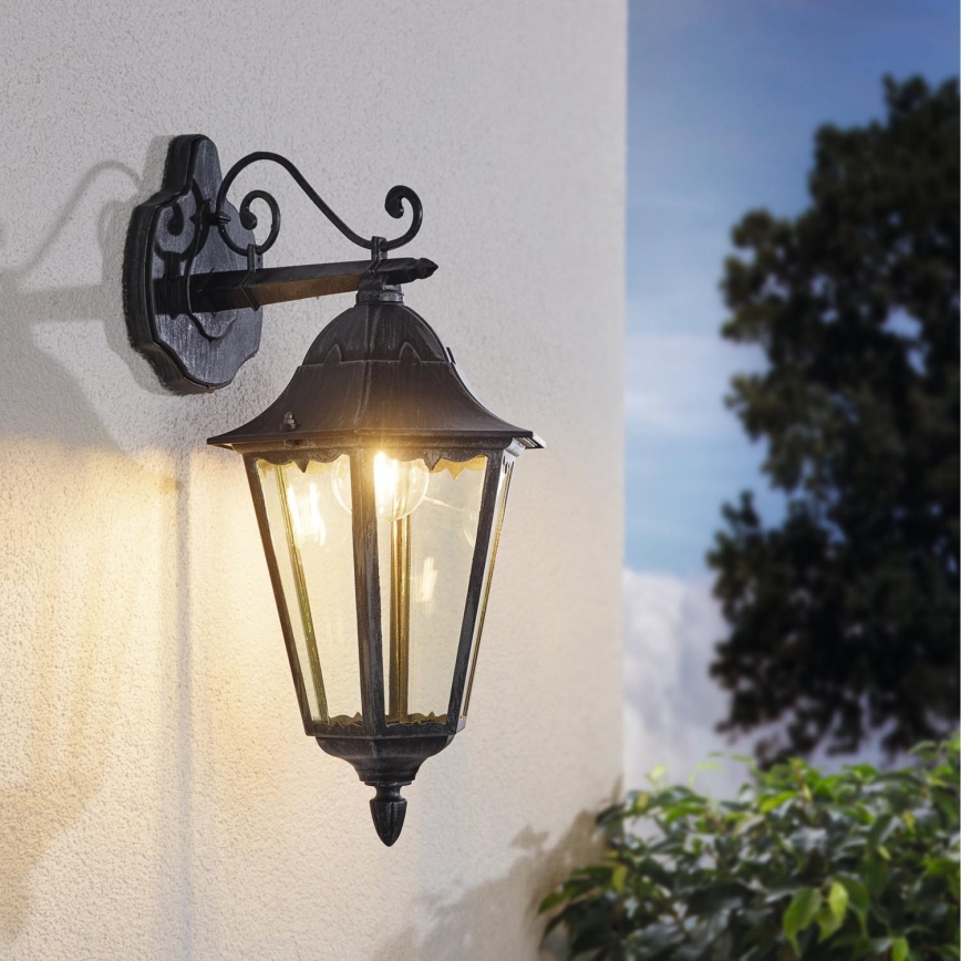 Eglo - Luz de parede de exterior 1xE27/60W/230V IP44