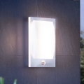 Eglo - Luz de parede de exterior com sensor 1xE27/12W/230V IP44