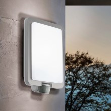 Eglo - Luz de parede de exterior com sensor 1xE27/28W/230V IP44
