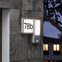 Eglo - Luz de parede LED de exterior 2xLED/2,7W + 1xLED/3,6W/230V IP44