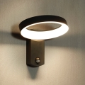 Eglo - Luz de parede LED de exterior com sensor LED/11W/230V IP44