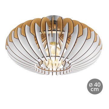 Eglo - Luz de teto 1xE27/60W/230V
