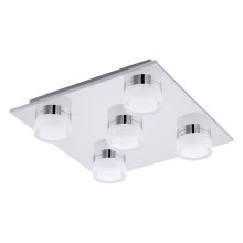 Eglo - Luz de teto de casa de banho LED ROMENDO 5xLED/4,5W/230V IP44