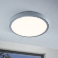 Eglo - Luz de teto LED 1xLED/25W/230V prata redondo 2500 lm