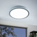 Eglo - Luz de teto LED 1xLED/25W/230V prata redondo 4000K