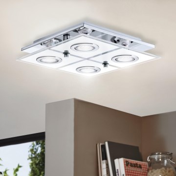 EGLO - Luz de teto LED 4xGU10/3W/230V