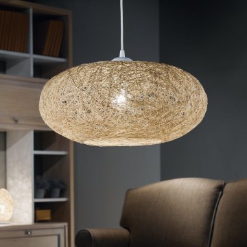 Eglo - Luz pendente 1xE27/60W/230V