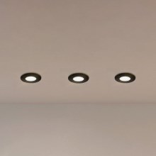 Eglo - ONJUNTO 3x Iluminação embutida de casa de banho LED PINEDA LED/4,9W/230V IP44
