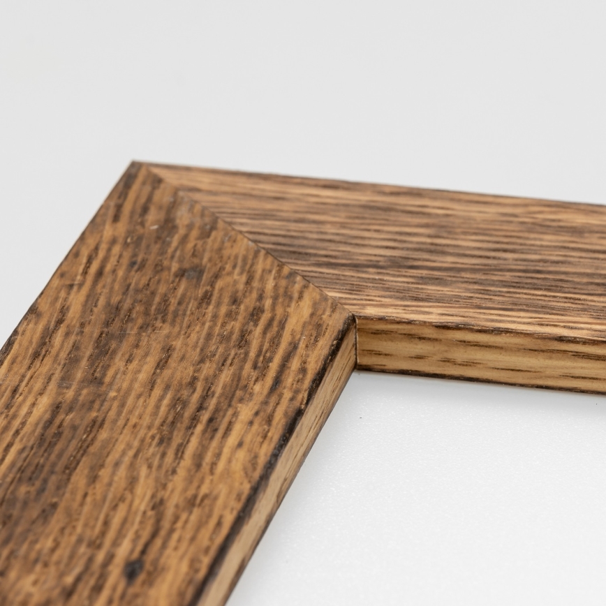 Eglo - Painel LED de embutir dimmerizável SALOBRENA 2 WOOD LED/25W/230V 4000K 49,5x49,5 cm castanho