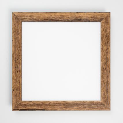 Eglo - Painel LED RGB embutido dimmerizável SALOBRENA-C WOOD LED/24W/230V 2700-6500K 49,5x49,5 cm castanho + controlo remoto