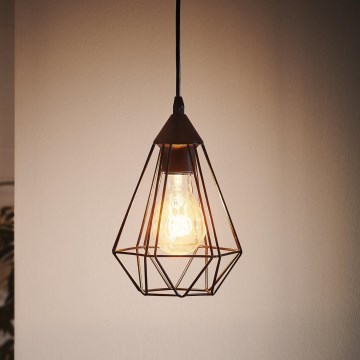 Eglo - Pendente em cabo 1xE27/60W/230V