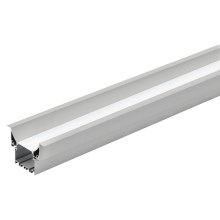 Eglo - Perfil embutido para tiras de LED 65x45x1000 mm